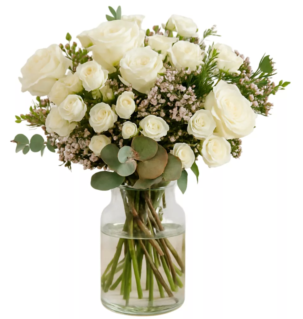 Serene Rose & Eucalyptus Delight