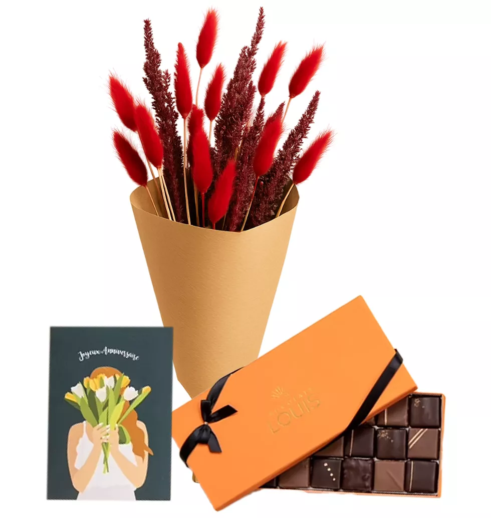 Sweet Petals & Chocolate Delight