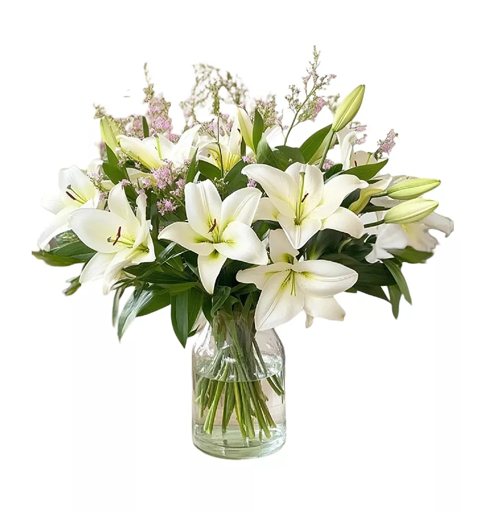 Fragrant Lily Delight Bouquet