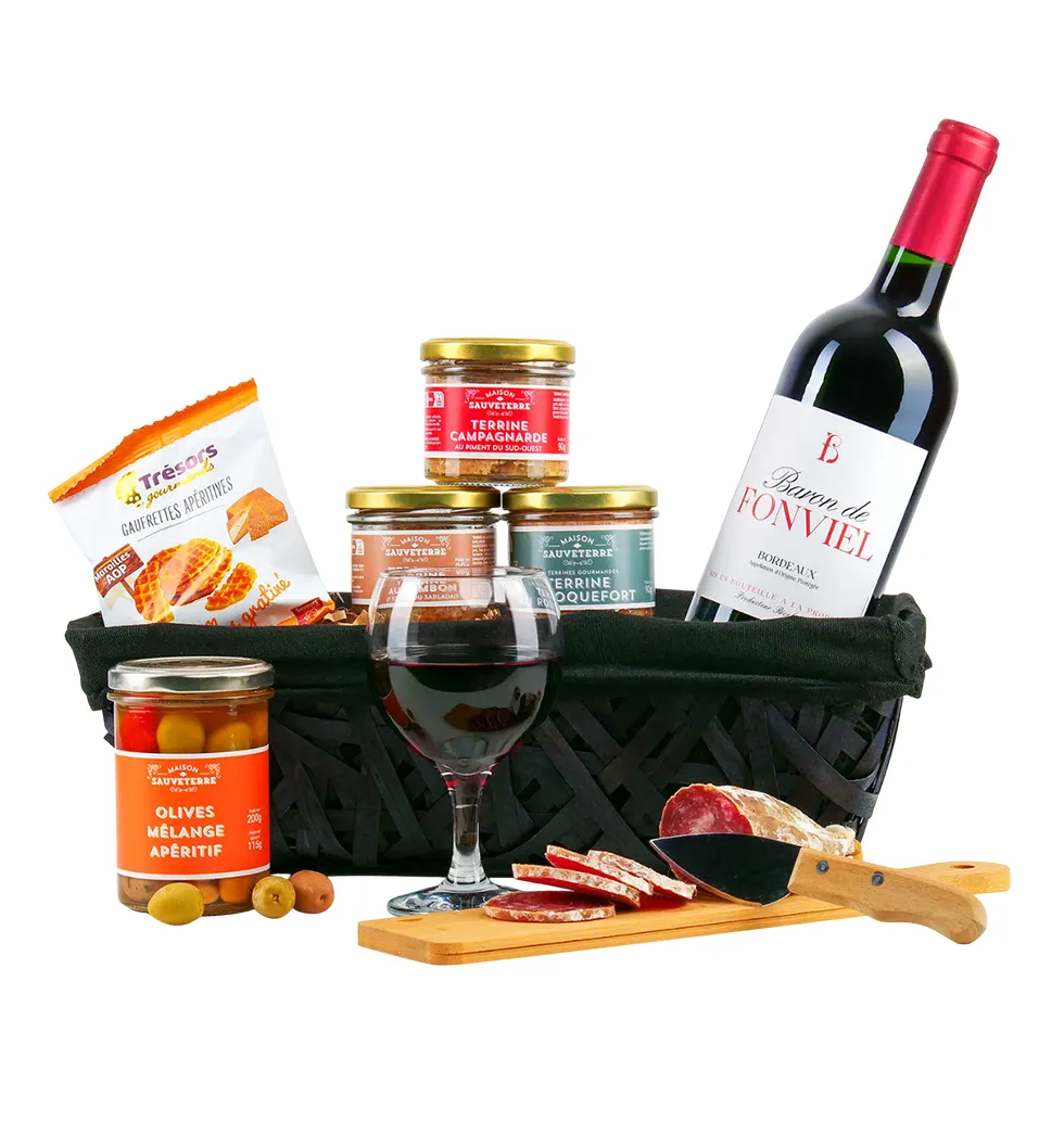 Savory Bites and Bordeaux Treats