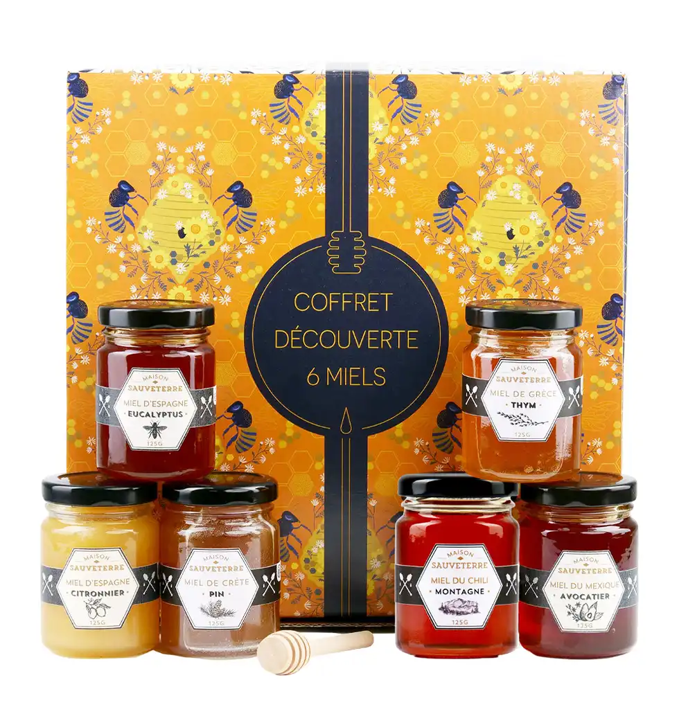 World Honey Tasting Treasure Box