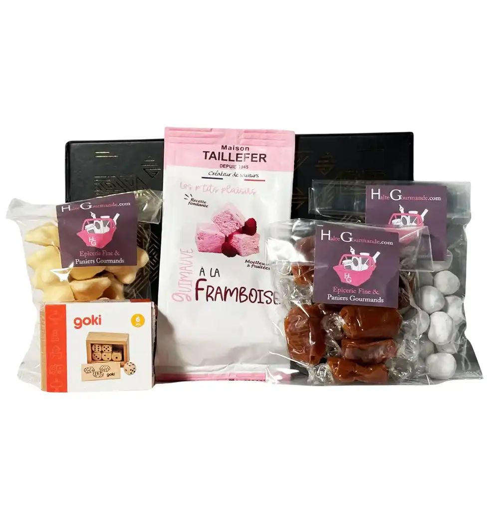 Whimsical Gourmet Treats Basket