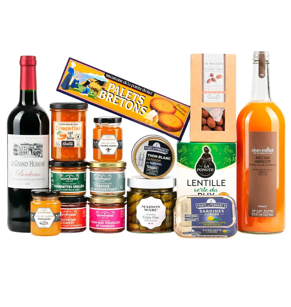 Authentic Flavors of France Basket