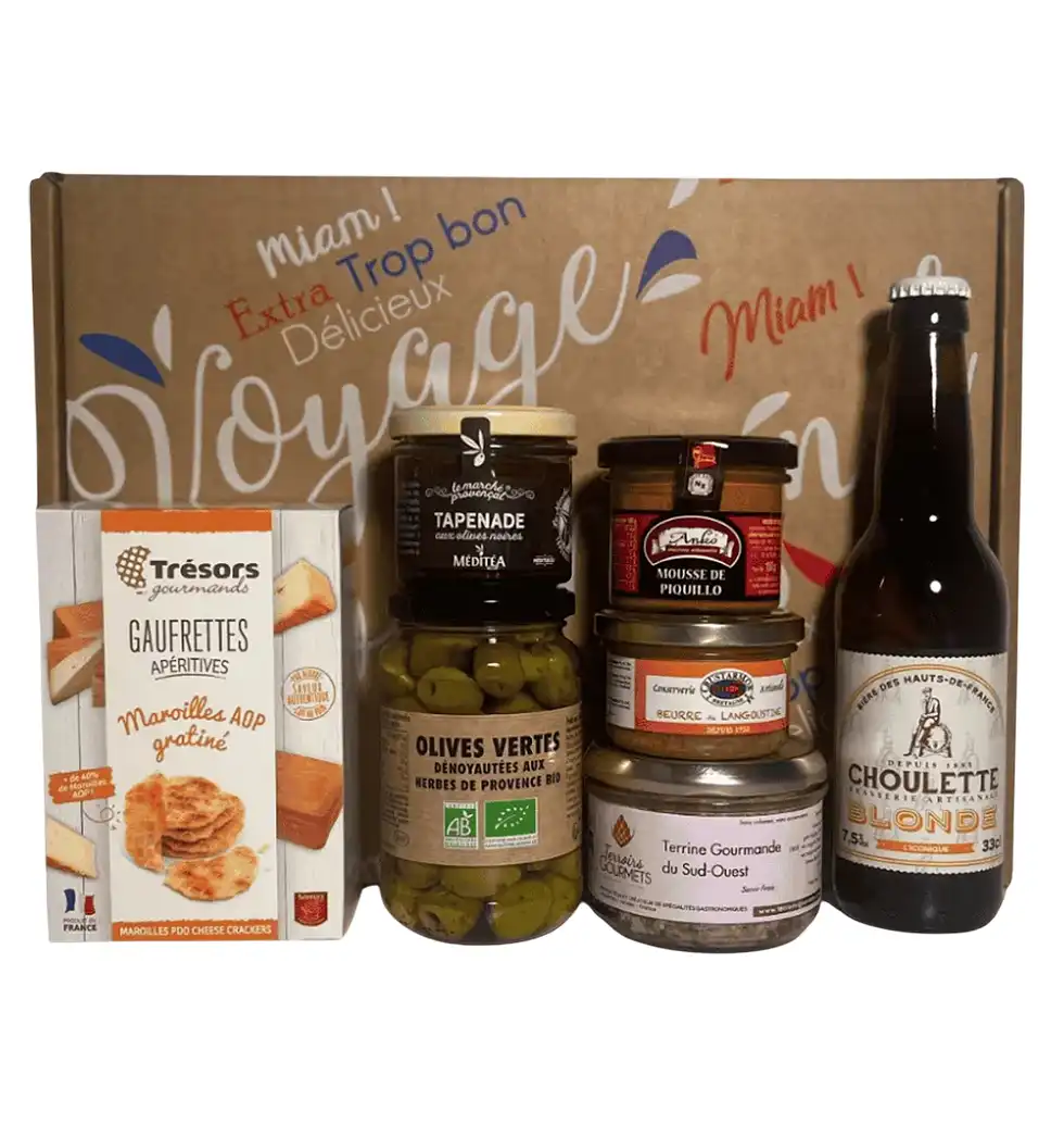 Flavorful French Savory Delights Gift Hamper