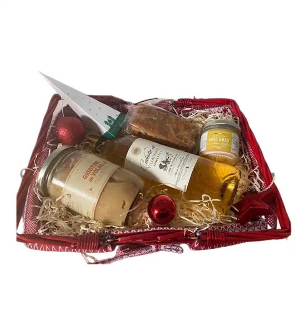 Elegant Holiday Experience Basket