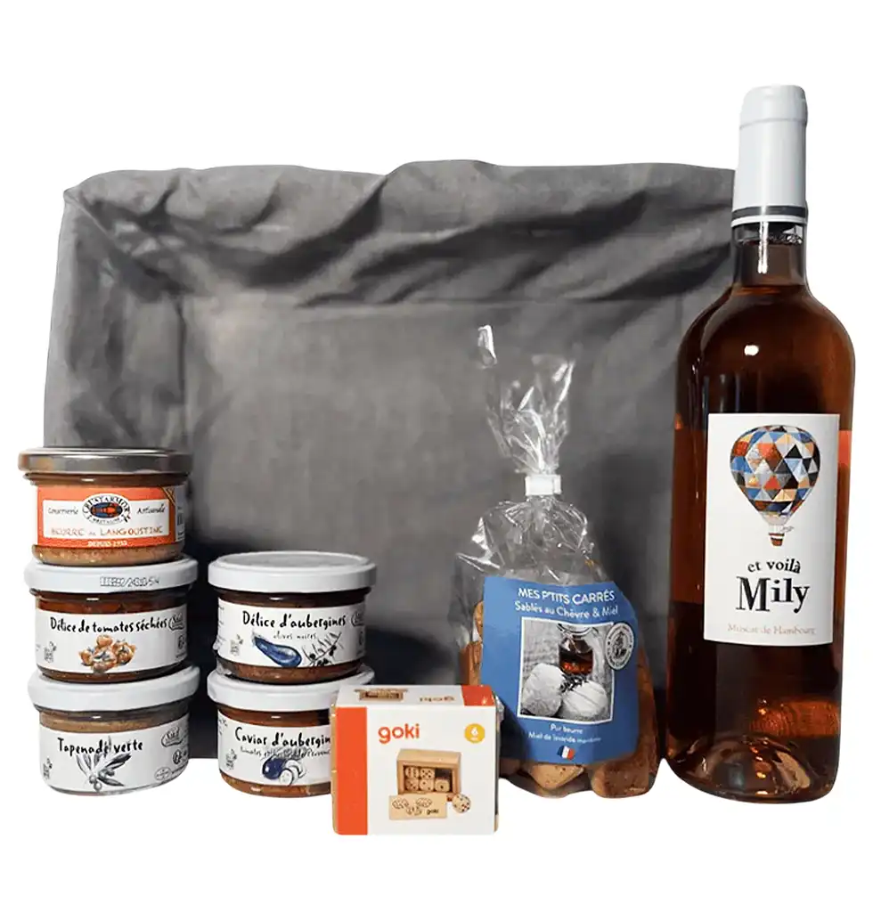 Mediterranean Indulgence Hamper with Game &Treats