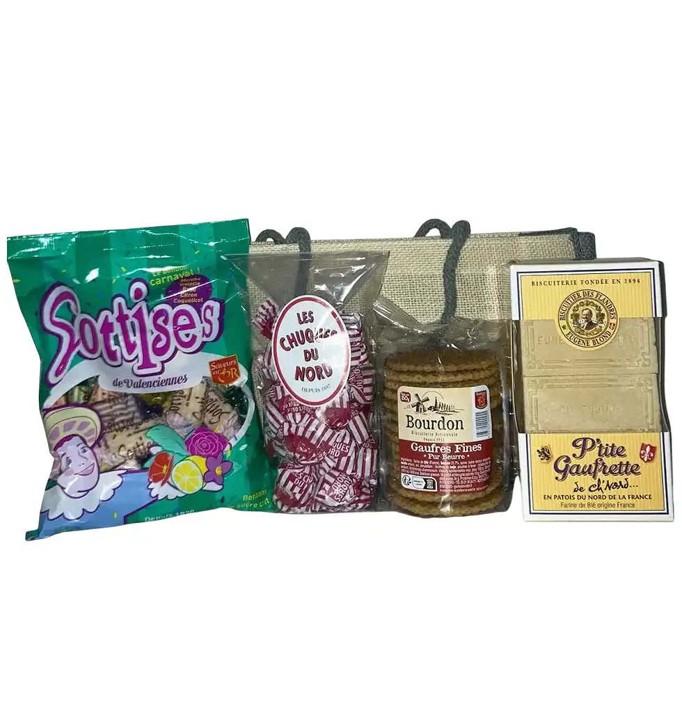 Northern Delights in a Burlap Bag