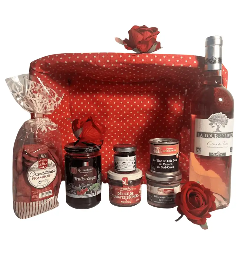 Deluxe French Gourmet Treat Basket