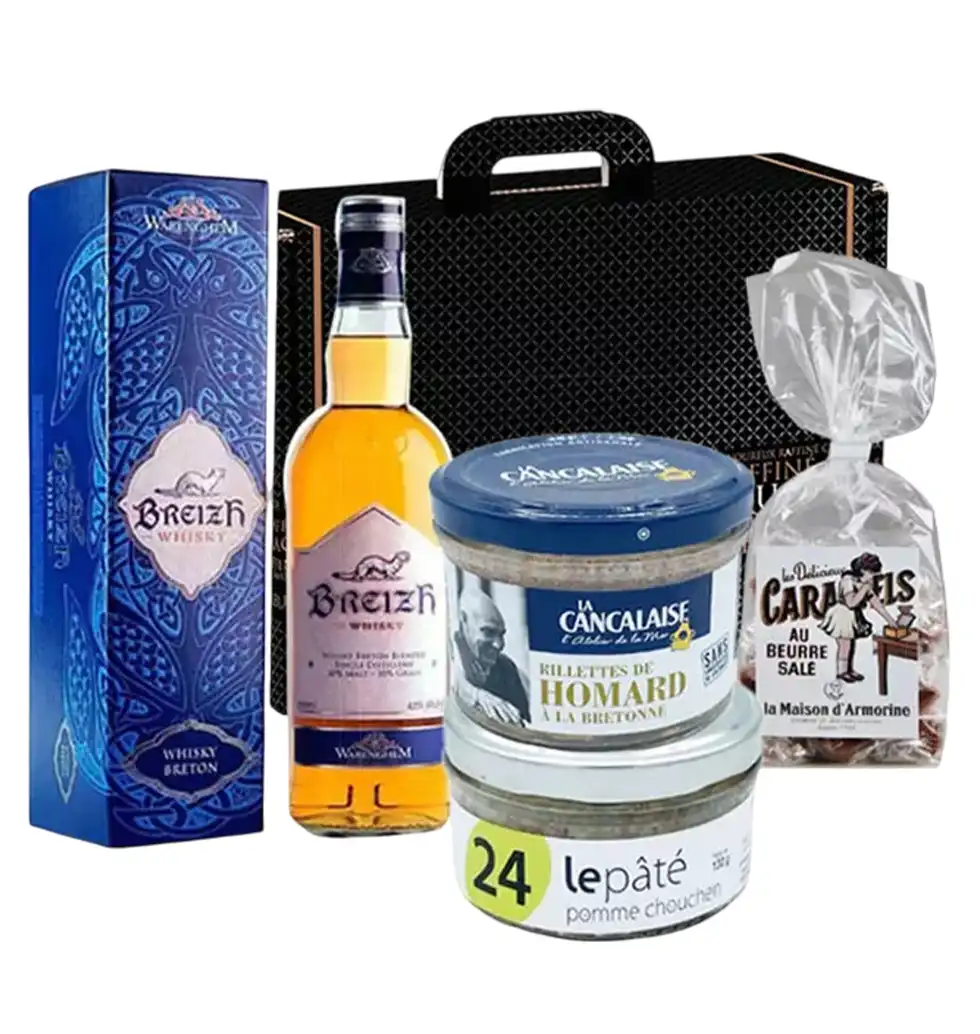 Seafood & Whiskey Gourmet Gift Set