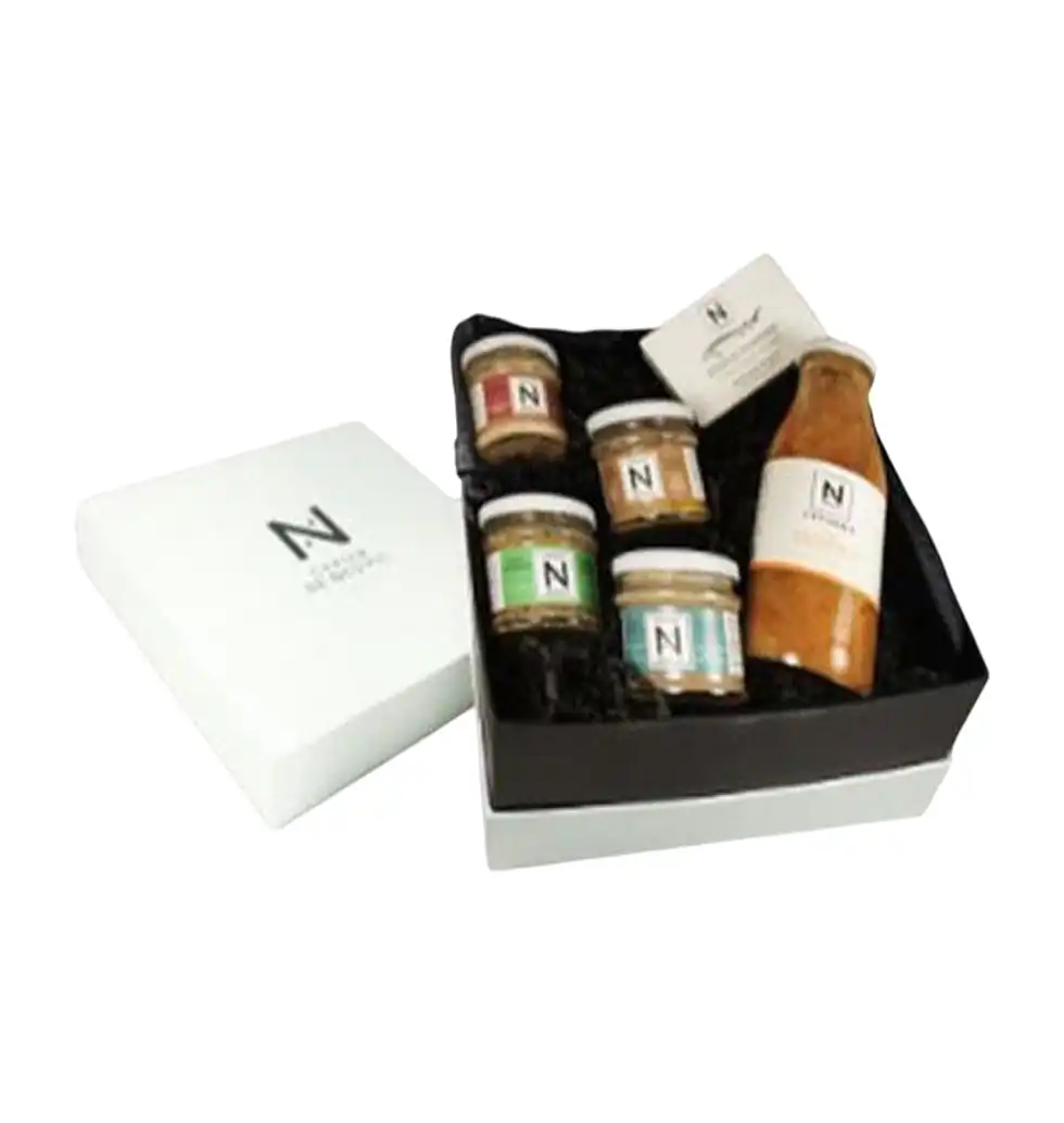 Exquisite Caviar & Sturgeon Delicacies Set